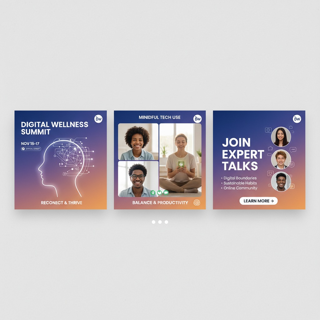 social media posted carousel