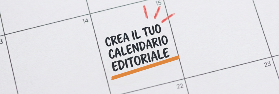 calendario editoriale